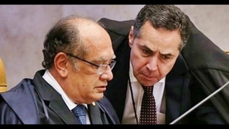 Resultado de imagem para discussÃ£o de baixo nÃ­vel entre os ministros LuÃ­s Roberto Barroso e Gilmar Mendes